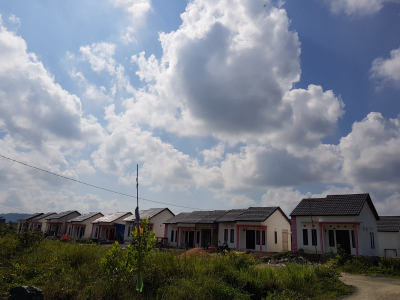 foto posisi tengah perumahan BAROKAH INDAH RESIDENCE