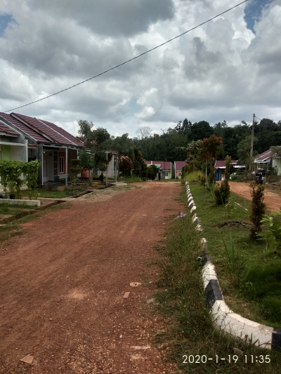 foto posisi tengah perumahan PURI ANGSA ASRI 2 TAHAP 1
