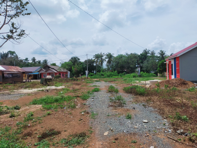 foto posisi tengah perumahan Cahaya Angsau Residence