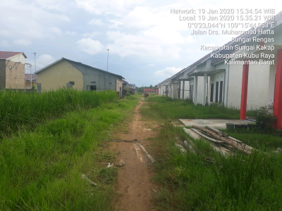 foto posisi tengah perumahan GADING RESTU RESIDENCE 2