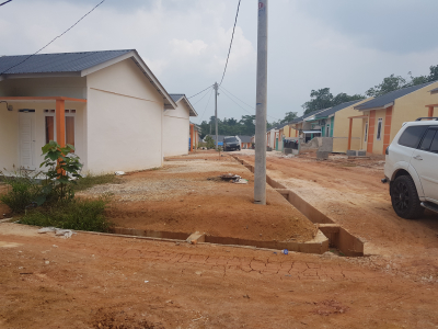 foto posisi tengah perumahan Kumantan Asri