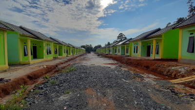 foto posisi tengah perumahan Batulicin Town House 2