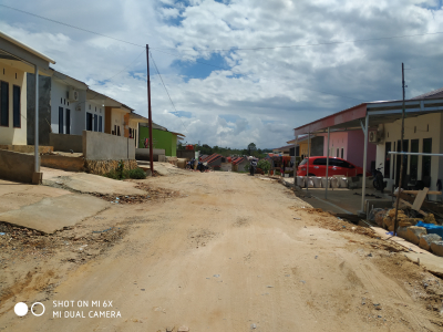 foto posisi tengah perumahan BUKIT BARINGENG PERMAI 2