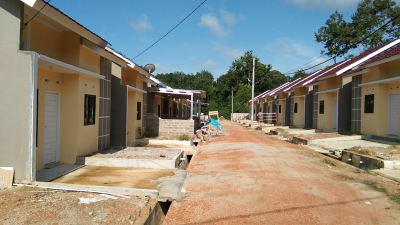 foto posisi tengah perumahan Taman Jagung Residence 12