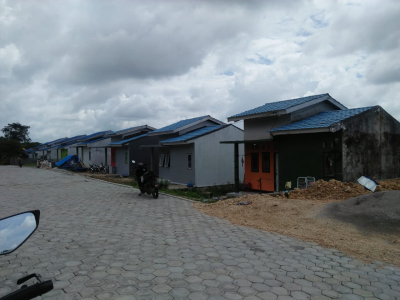 foto posisi tengah perumahan Perumnas Bumi Saraea Buton Utara