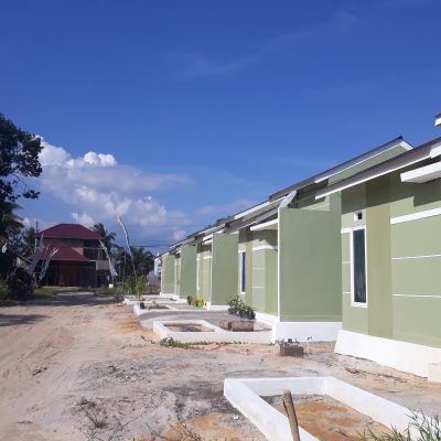 foto posisi tengah perumahan AGIS Villages 1