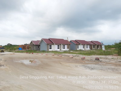 foto posisi tengah perumahan GRIYA AGUNG SEJAHTERA