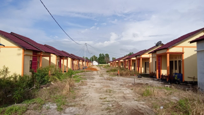 foto posisi tengah perumahan Singkawang Residence