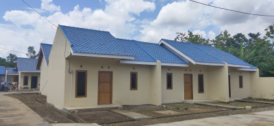 foto posisi tengah perumahan Wisma Amarta
