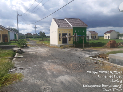 foto posisi tengah perumahan PERUMAHAN BTN CLURING INDAH