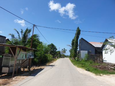 foto posisi tengah perumahan Puri Cendana Tambolaka