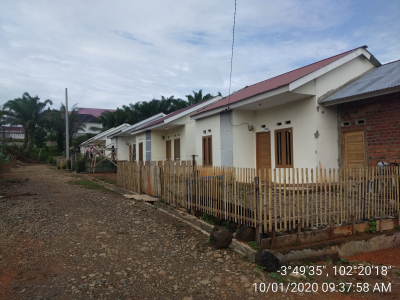 foto posisi tengah perumahan Permata sebakul residence