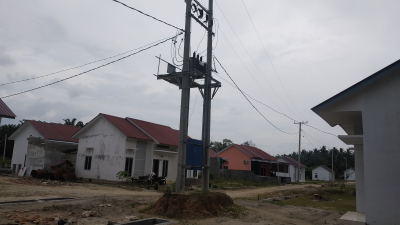 foto posisi tengah perumahan Aek haruaya indah