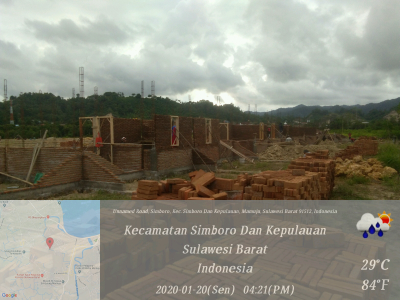 foto posisi tengah perumahan GRAHA NUSA 5