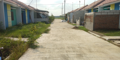 foto posisi tengah perumahan Grand Purwasari Residence
