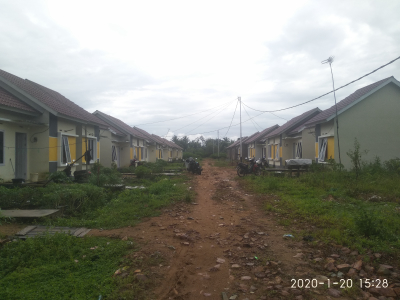 foto posisi tengah perumahan Taman Panca Bhakti