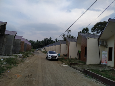foto posisi tengah perumahan Binjai Eco Park