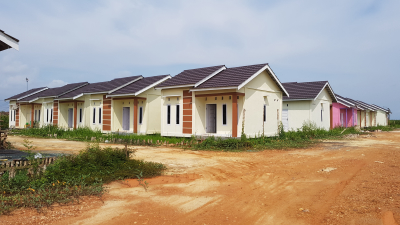 foto posisi tengah perumahan Al Kautsar Residence