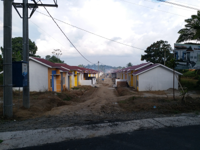 foto posisi tengah perumahan PONDOK SETIA NEGARA