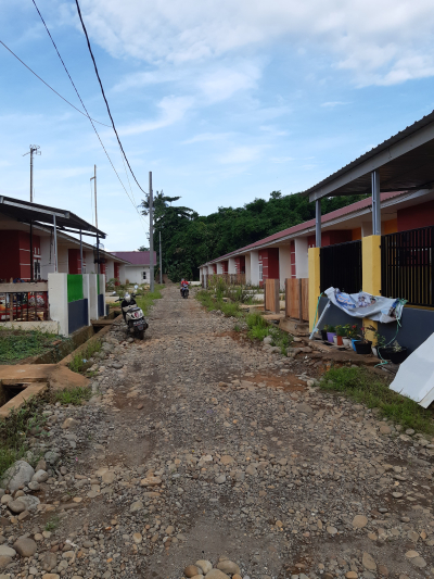 foto posisi tengah perumahan JE'NETALLASA RESIDENCE