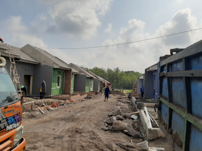 foto posisi tengah perumahan GAMERSI RESIDENCE