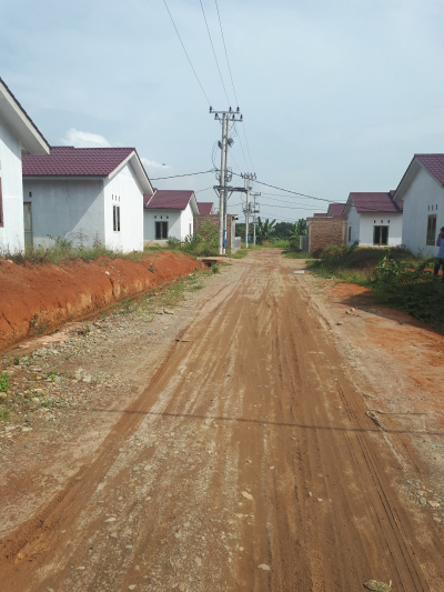 foto posisi tengah perumahan PURI ASRI TARAMEDANG RESIDENCE TAHAP V