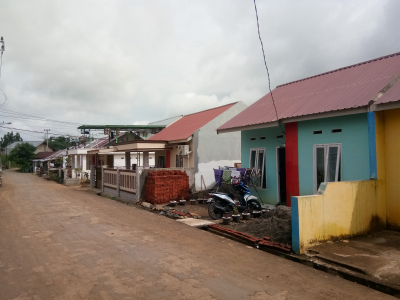 foto posisi tengah perumahan GRIYA KARYA BAKTI II