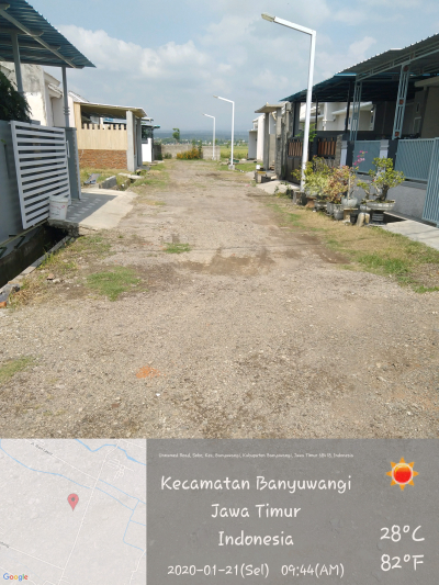 foto posisi tengah perumahan TAMAN SAWIT ASRI