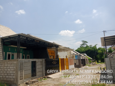 foto posisi tengah perumahan Griya Permata Alam