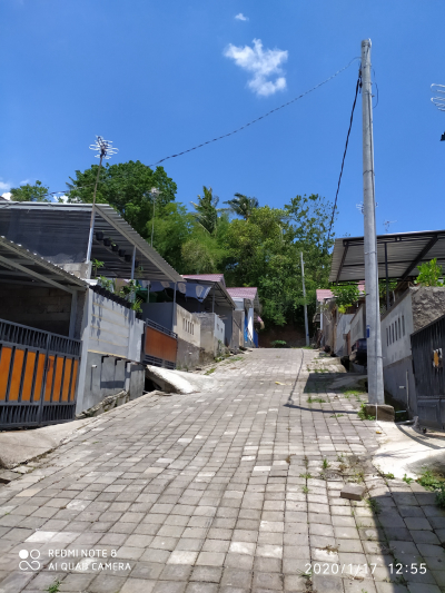 foto posisi tengah perumahan Satya Bukit Amlapura