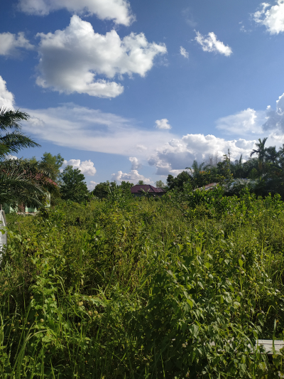 foto posisi tengah perumahan Bambu Mas Residence