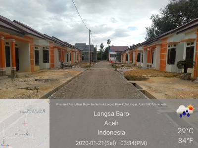 foto posisi tengah perumahan GADING ASRI RESIDENCE