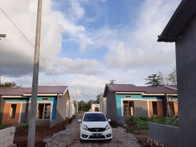 foto posisi tengah perumahan ARAYA RESIDENCE