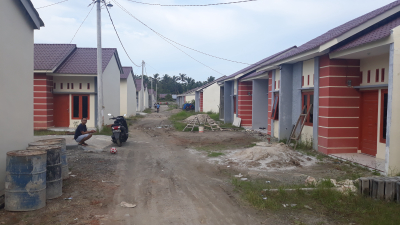 foto posisi tengah perumahan Alfatih Residence