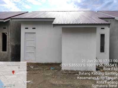 foto posisi tengah perumahan JALA UTAMA  BATANG KABUNG GANTING