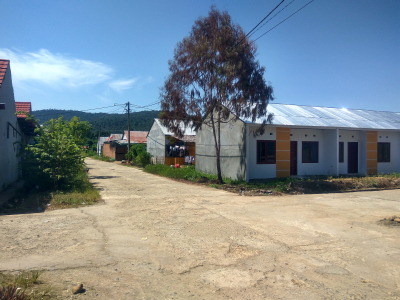 foto posisi tengah perumahan Green Residence