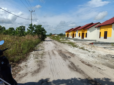 foto posisi tengah perumahan WISMA DANAU BIRU
