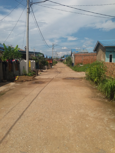 foto posisi tengah perumahan PERMATA VILLAGE 