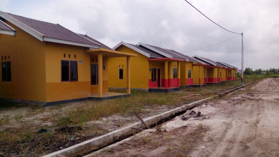 foto posisi tengah perumahan Fajaray Permai