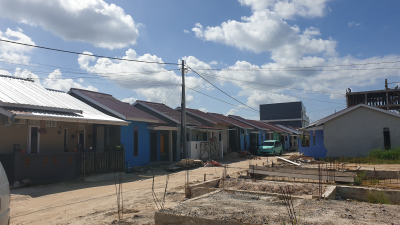 foto posisi tengah perumahan Baiti Jannati 1