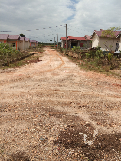 foto posisi tengah perumahan Villa Pasir Putih