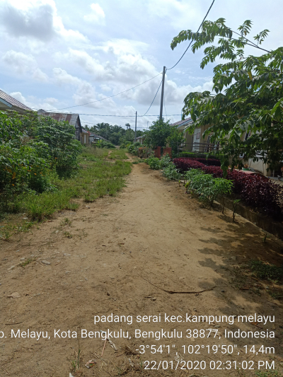 foto posisi tengah perumahan PADANG SERAI ESTATE 6