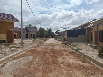 foto posisi tengah perumahan D'QYARA