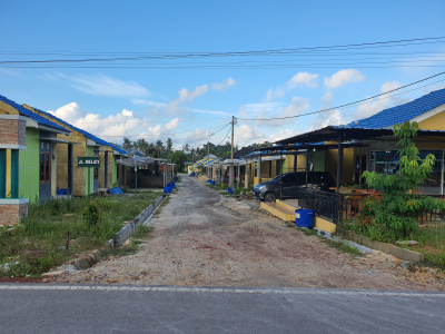 foto posisi tengah perumahan BELITUNG HIJAU 2