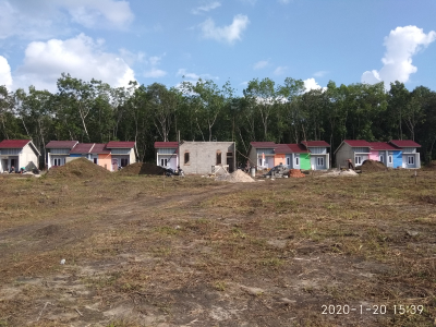 foto posisi tengah perumahan Cahaya prabu indah II