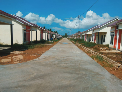 foto posisi tengah perumahan KOTA BERLIAN