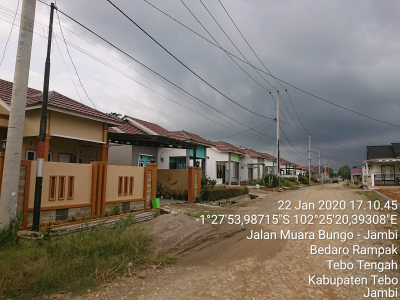 foto posisi tengah perumahan PALLIMA CITY RESIDENCE