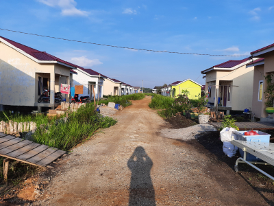 foto posisi tengah perumahan PURI PERAMUAN INDAH