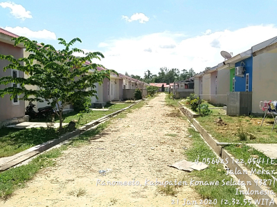 foto posisi tengah perumahan ANOVA LAND KENDARI