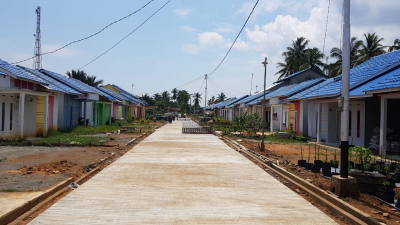 foto posisi tengah perumahan BILAL INDAH RESIDENCE